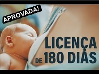 Câmara aprova licença maternidade de 180 dias