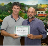 Ciclista homenageado