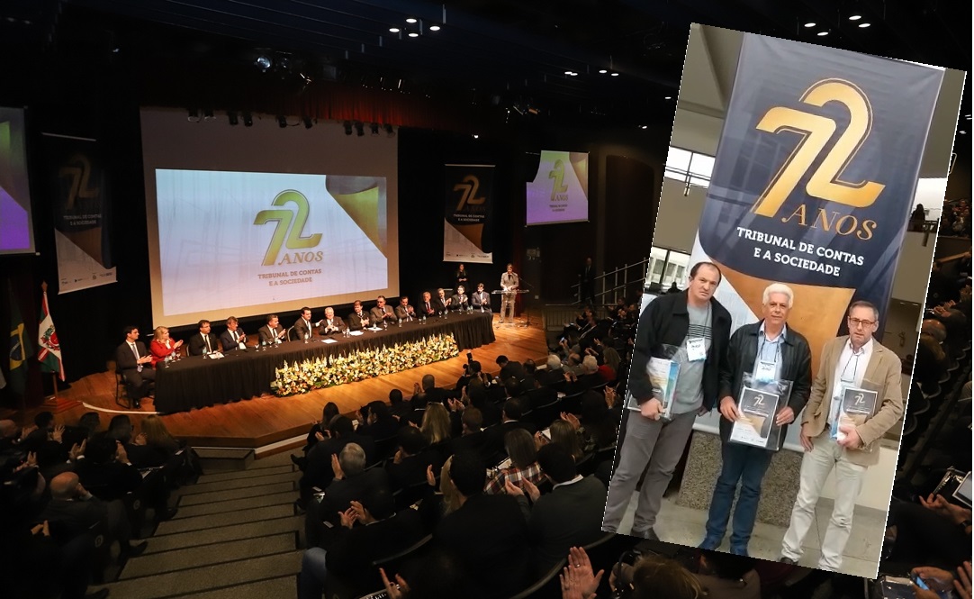 Vereadores participaram das comemorações do TCE-PR 