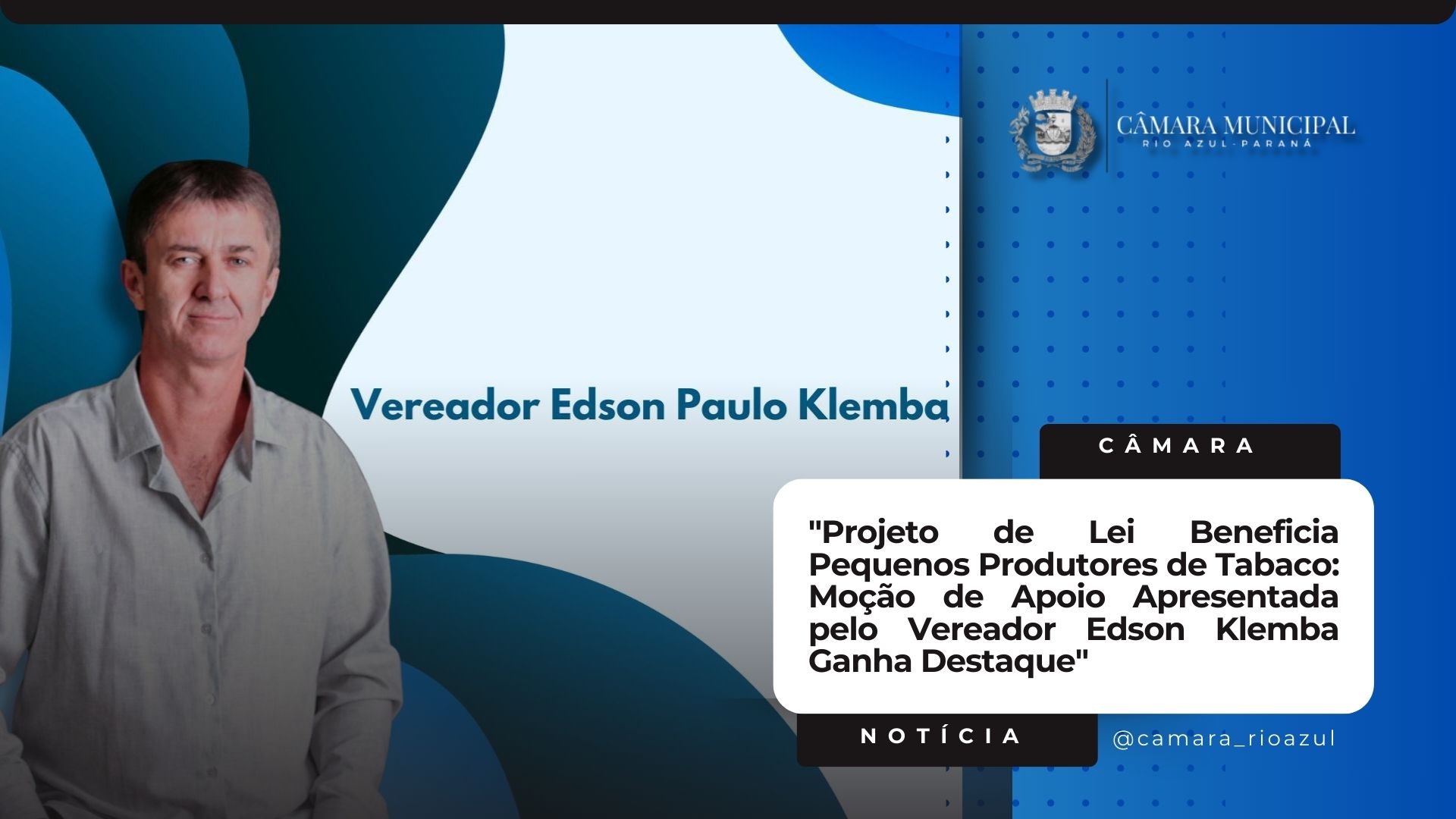 Projeto De Lei Beneficia Pequenos Produtores De Tabaco